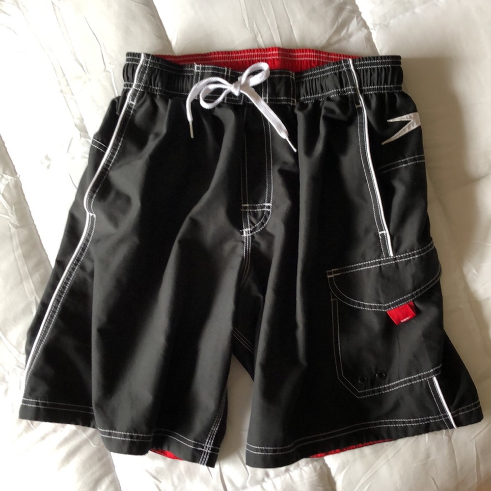 🏖Speedo M Swim Trunks Volley 20” Turbodri